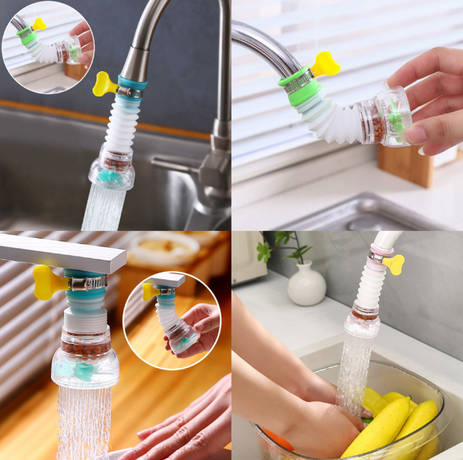 【麥飯石淨水器】生活小妙招,可延伸旋轉龍頭起泡器~ 廚房家用自來水延伸器,自由伸縮,過濾水質。360°隨意旋轉! 【麥飯石淨水器】生活小妙招,可延伸旋轉龍頭起泡器~ 廚房家用自來水延伸器,自由伸縮,過濾水質。360°隨意旋轉!