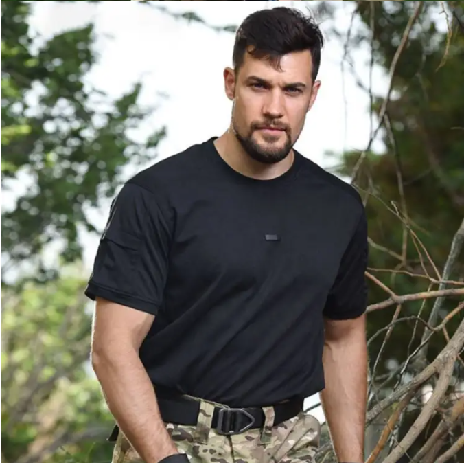 【日本進口 教官之選】夏季多功能機能速乾戰術短袖❄️COOLMAX面料，上身立減9℃，極致冰感