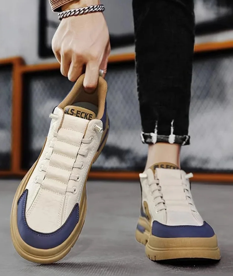 2024新款厚底皮面工裝鞋 2024新款厚底皮面工裝鞋